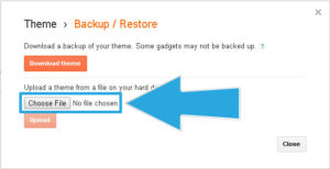 How To Backup and Restore Blogspot Theme/Template