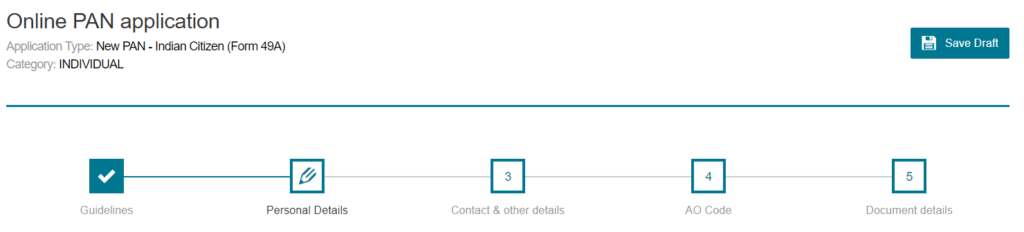 how to apply pan card online nsdl