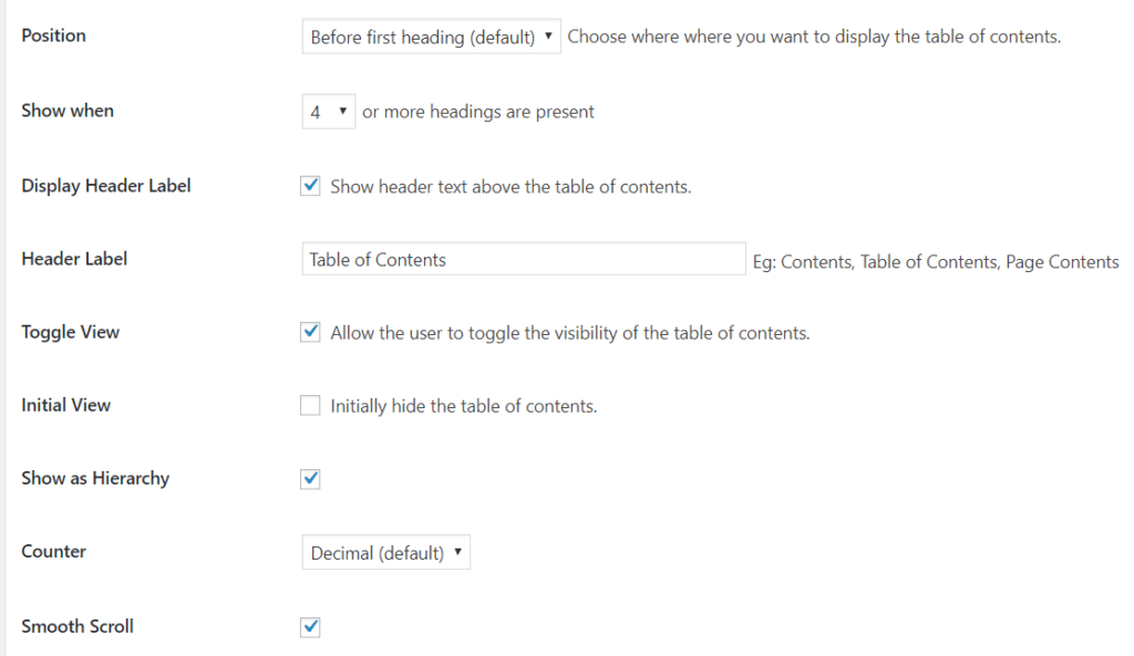 How to Create a Table of Content in WordPress Posts and Pages