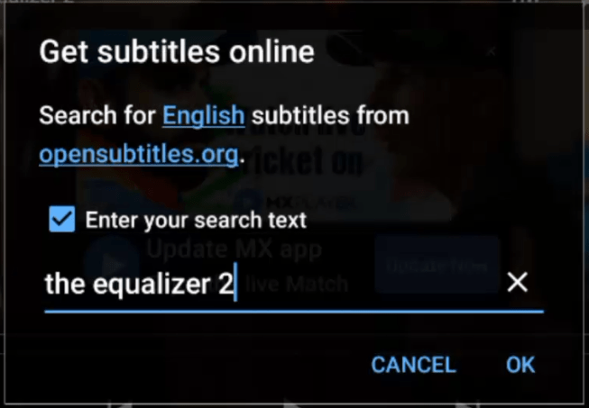 How To Download Subtitles of a Movie on Android