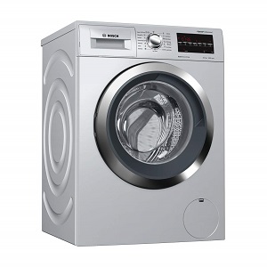 Bosch 8 Kg Fully Automatic Front Load Washing Machine (WAT2846SIN, Silver)