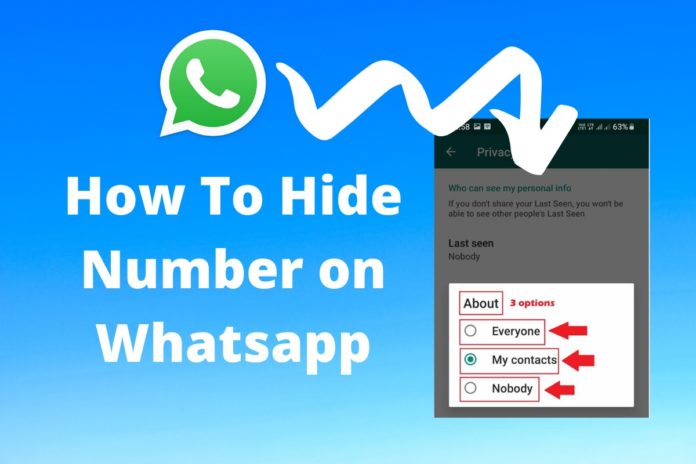 How To Hide Number on Whatsapp