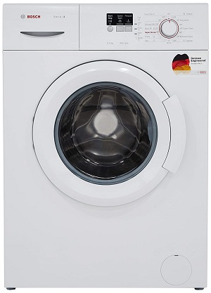 Bosch 6 kg Fully-Automatic Front Loading Washing Machine (WAB16060IN, White, Inbuilt Heater)