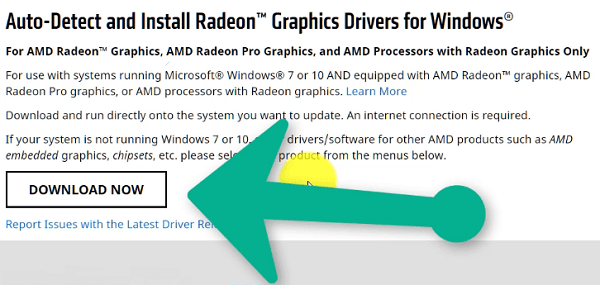 AMD auto-detect software