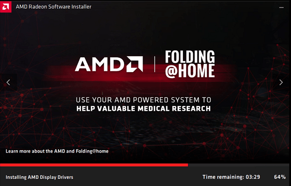 installing AMD drivers