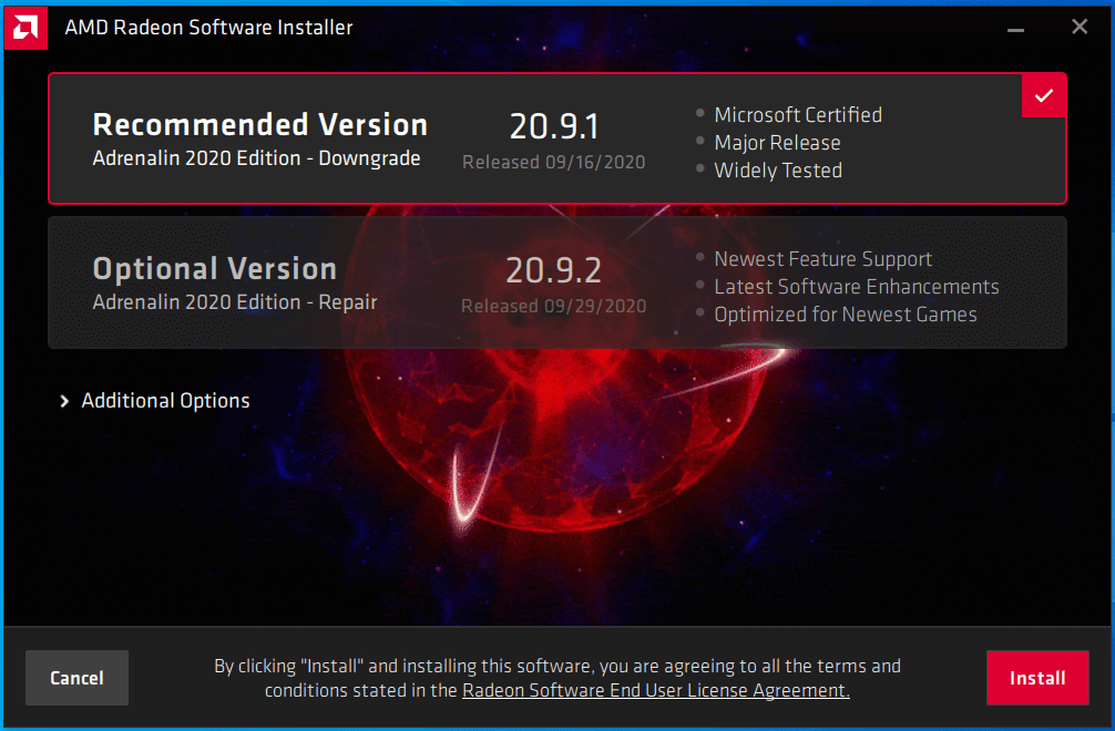 amd latest drivers new version