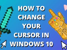 How to Change your Mouse Cursor
