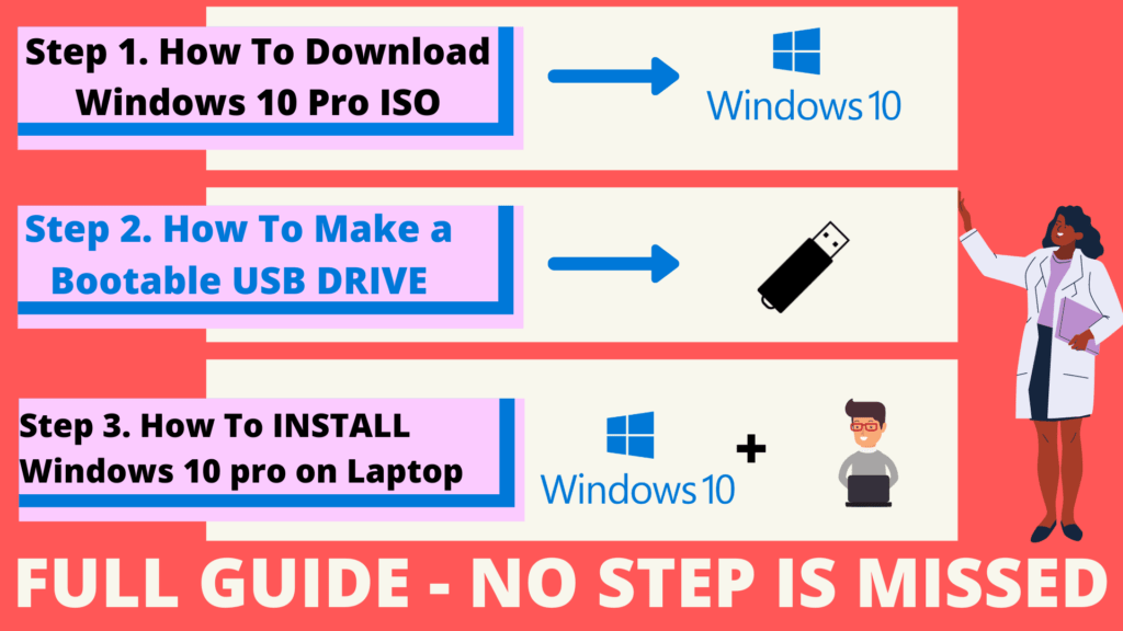 how to install and activate Windows 10 without a product key